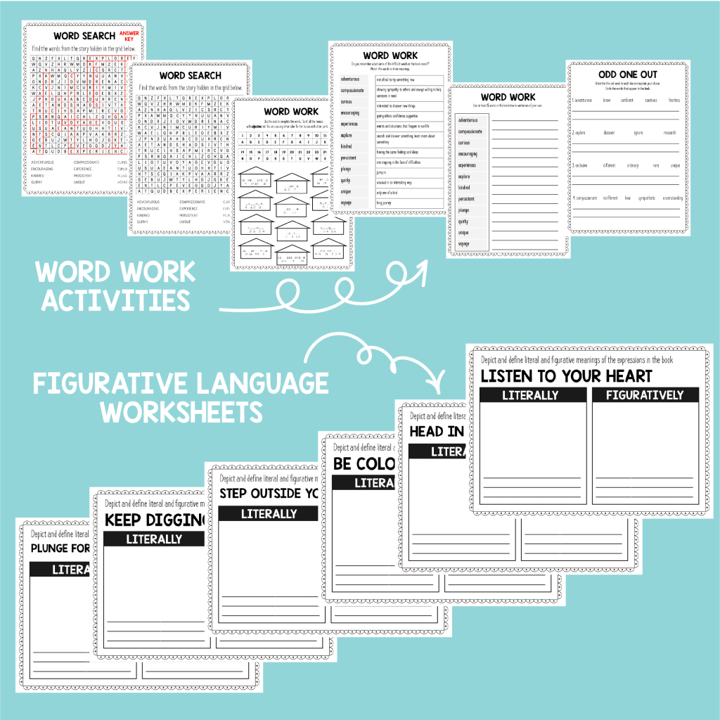 be you book activities
