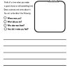 Behavior Reflection Think Sheet