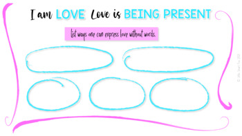 I am Love activities, book companion - Susan Verde | DISTANCE LEARNING