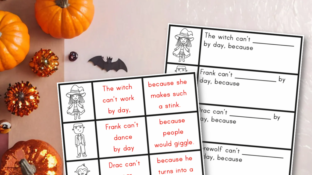 Ghost afraid of the dark read aloud activities