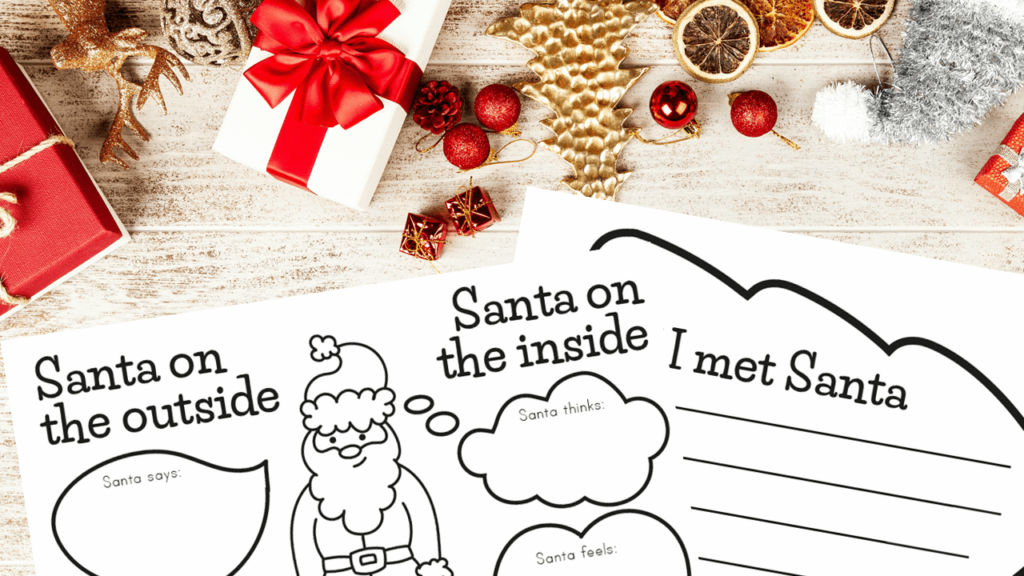 christmas worksheets for first grade