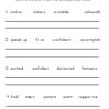 The Smart Cookie activities - The Smart Cookie Vocabulary activities, word work