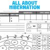 Hibernation preschool activities, Pre-K, Kinder, Animals in Winter Activities