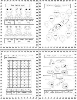 Book Companion/Study Unit "Nanette's Baguette" by Mo Willems