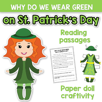 St. Patrick's Day craft, St. Patrick's Day reading passages