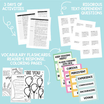 Be You by Peter Reynolds - Activities, Writing Craft, Lesson Plan