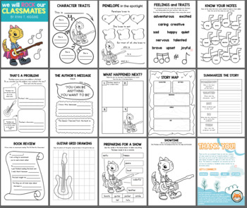 We Will Rock Our Classmates activities - Ryan T. Higgins Book Companion