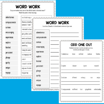 original-6538230-3.jpg Be You by Peter Reynolds - Word Work, Vocabulary activities