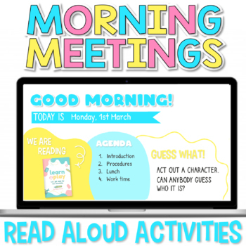 Morning meetings slides - Read aloud activities