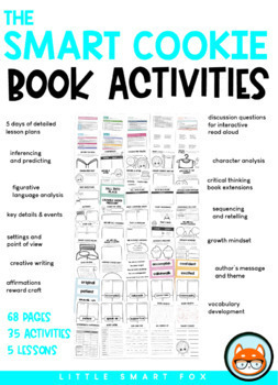 The Smart Cookie Read Aloud Activities, The Smart Cookie LESSON PLANS, CRAFT