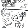 Artboard 21x last day of school coloring page